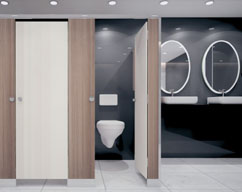 Airport Bathroom Partitions