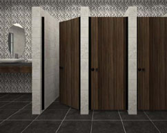 Mall Bathroom Partitions