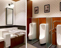 Restaurant Bathroom Partitions
